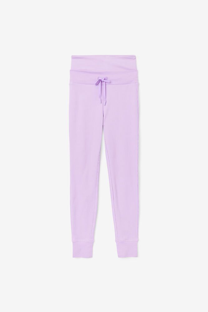 Fila Pants Womens Purple - Jordyn Thermal Jogger - Philippines 5498613-GJ